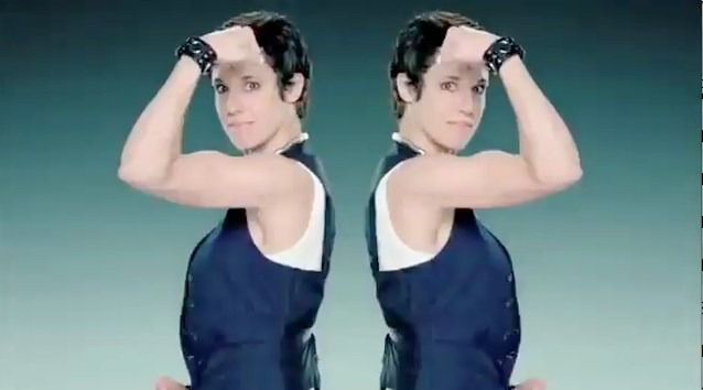 Noelle Messier in Cher Women's World Music Video