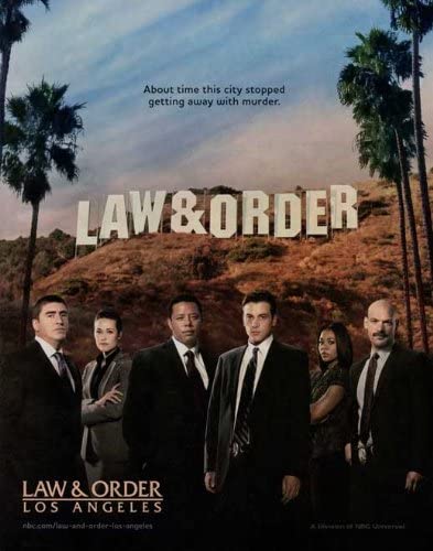 Law & Order Los Angeles Poster